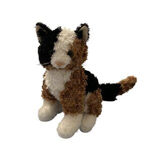 Fancy Zoo 7" Calico Cat Plush Toy Vintage Stuffed Animal Collectors Item